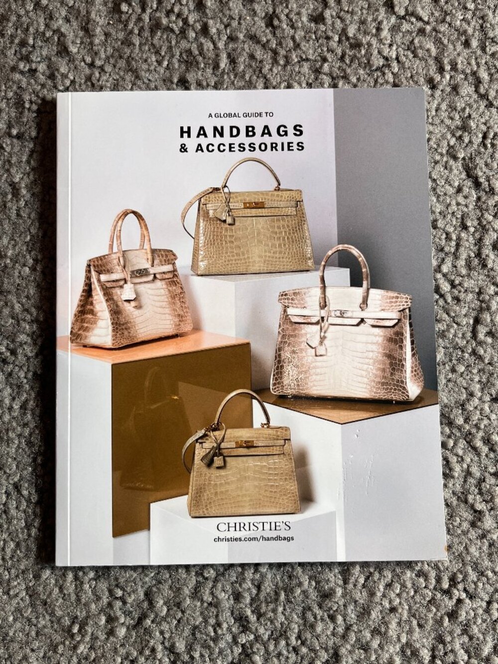 CHRISTIES HERMES LOUIE VUITTON CHANEL LUXURY HANDBAGS & TRUNKS AUCTION CATALOG